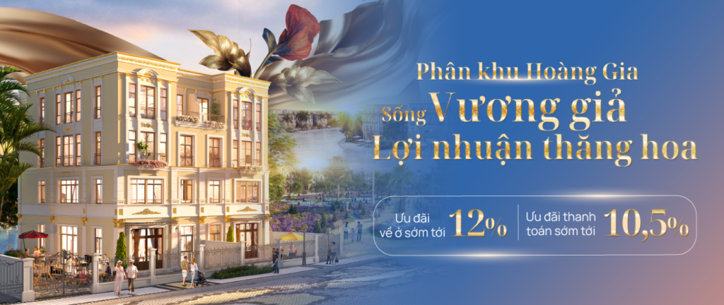 phân khu Hoàng Gia vinhomes royal island