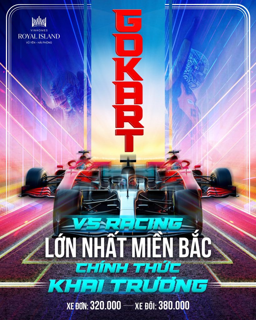 đường đua gokart vin royal island