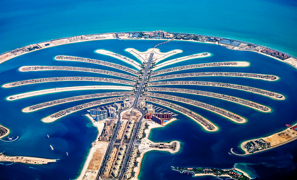 Quần đảo nhân tạo Palm Jumeirah - Các Tiểu vương quốc Ả Rập thống nhất