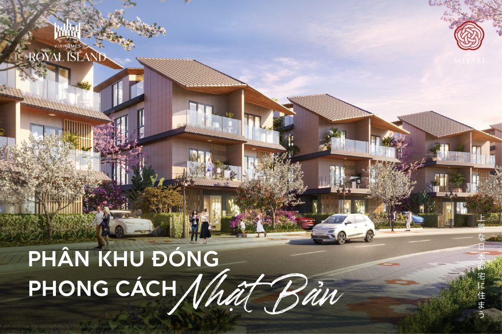 Phân khu Miyabi -Tinh hoa Nhật Bản giữa thành phố đảo Hoàng Gia