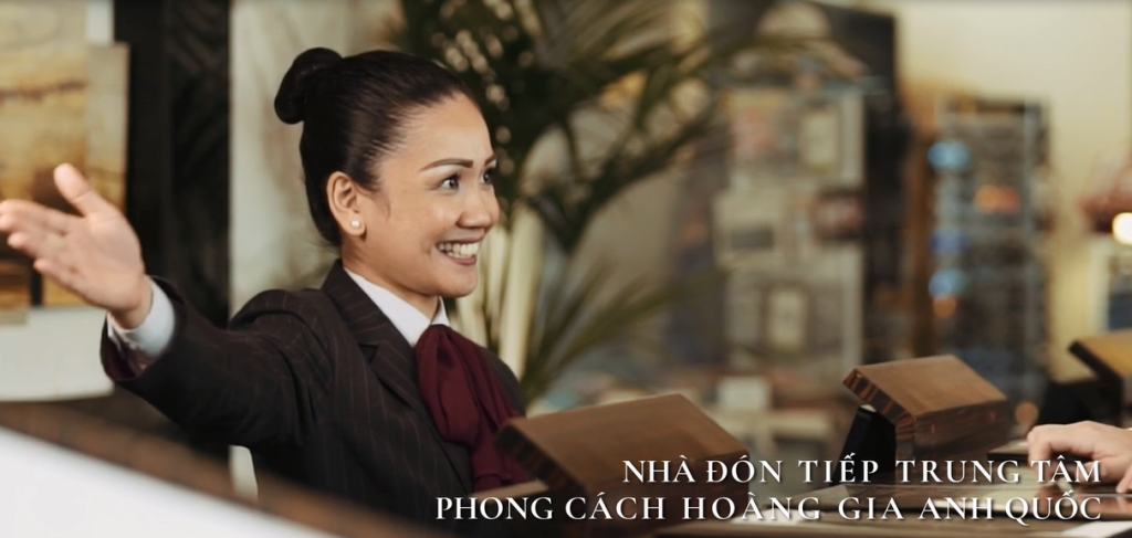 Trung tâm đón tiếp khách chuẩn theo phong cách Hoàng Gia Anh Quốc