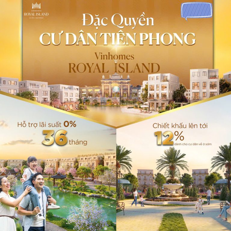 chính sách bán hàng vinhomes royal island vũ yên 