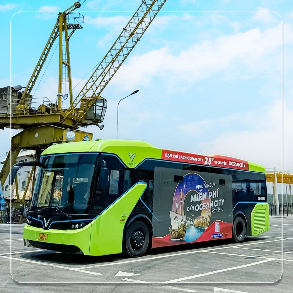 tuyến xe bus đến vinhomes royal island 