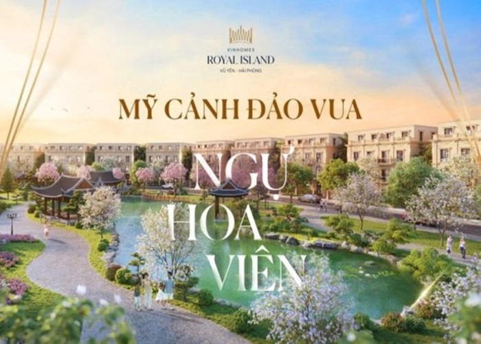 Khám phá Ngự Hoa Viên Vinhomes Royal Island | Công viên chủ đề “Hoàng Cung”
