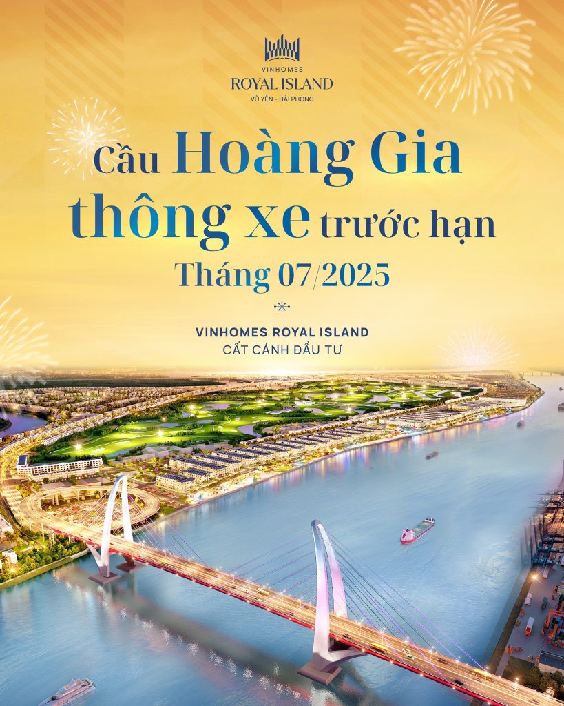 Cầu Hoàng Gia Vinhomes Royal Island - Những Con Số Biết Nói