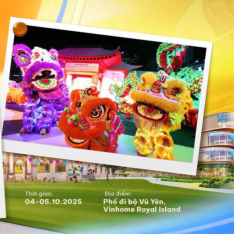 le hoi trung thu vinhomes royal island 8