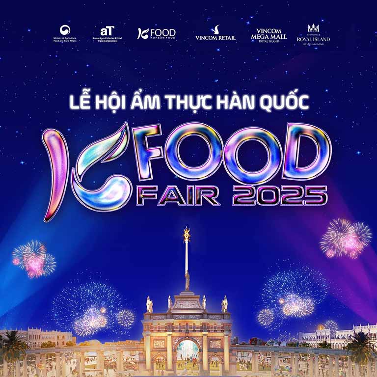 le hoi am thuc han quoc k food tour fair 2025 vinhomes royal island 1