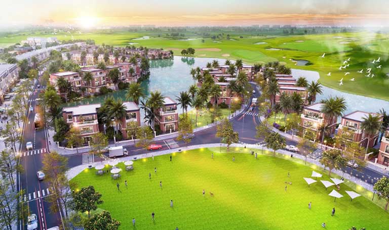 nha pho vuon huong san golf vinhomes royal island 4