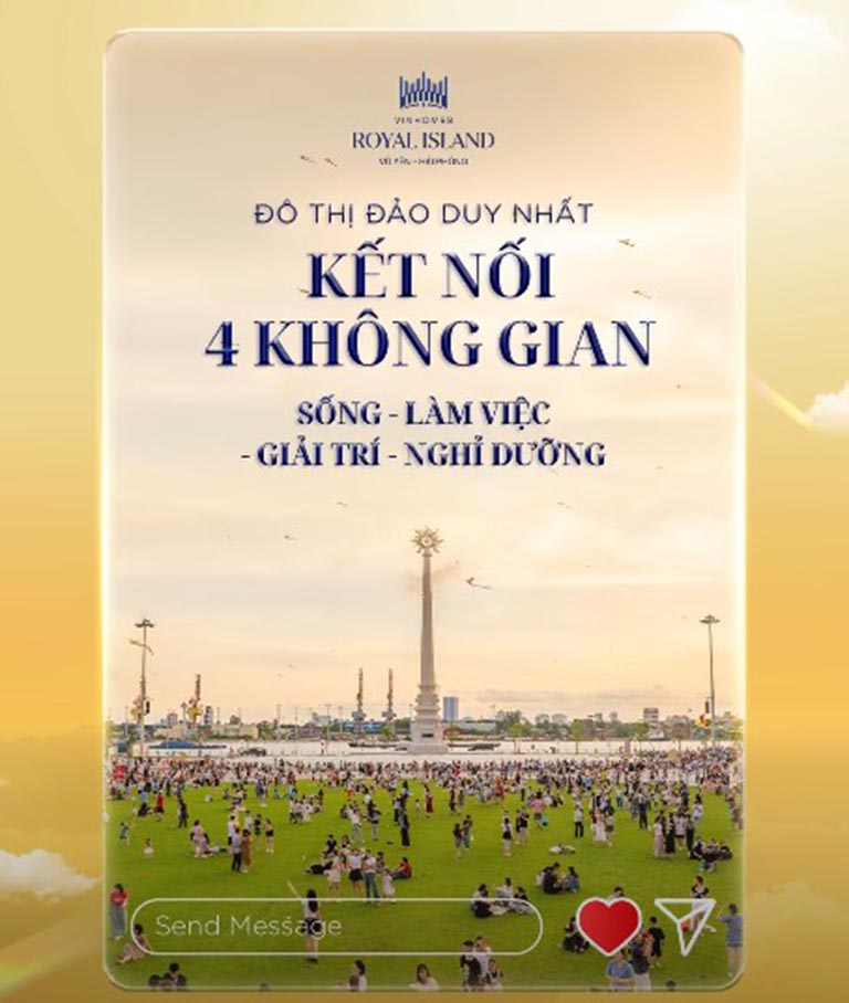 Vinhomes Royal Island: Hội tụ đủ 4 giá trị Sống - Làm việc - Giải trí - Nghỉ dưỡng 12 vinhomes royal island ket noi 4 khong gian 1