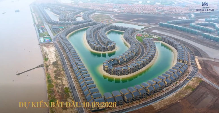 CẬP NHẬT TIẾN ĐỘ XÂY DỰNG THE TROPIC, ROYAL BOULEVARD, THE KOMOREBI, ISLA BELLA THÁNG 03/2026 13 cap nhat tien do vinhomes royal island 14