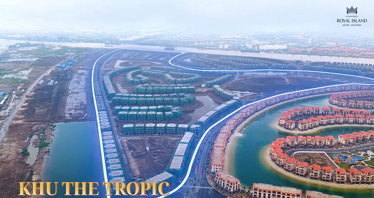 CẬP NHẬT TIẾN ĐỘ XÂY DỰNG THE TROPIC, ROYAL BOULEVARD, THE KOMOREBI, ISLA BELLA THÁNG 03/2026 2 cap nhat tien do vinhomes royal island 3