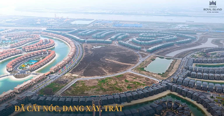 CẬP NHẬT TIẾN ĐỘ XÂY DỰNG THE TROPIC, ROYAL BOULEVARD, THE KOMOREBI, ISLA BELLA THÁNG 03/2026 3 cap nhat tien do vinhomes royal island 4