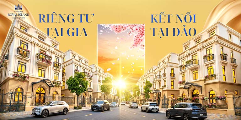 Nhà vườn ĐẢO VUA Vinhomes Royal Island | Riêng tư tại gia, kết nối tại đảo