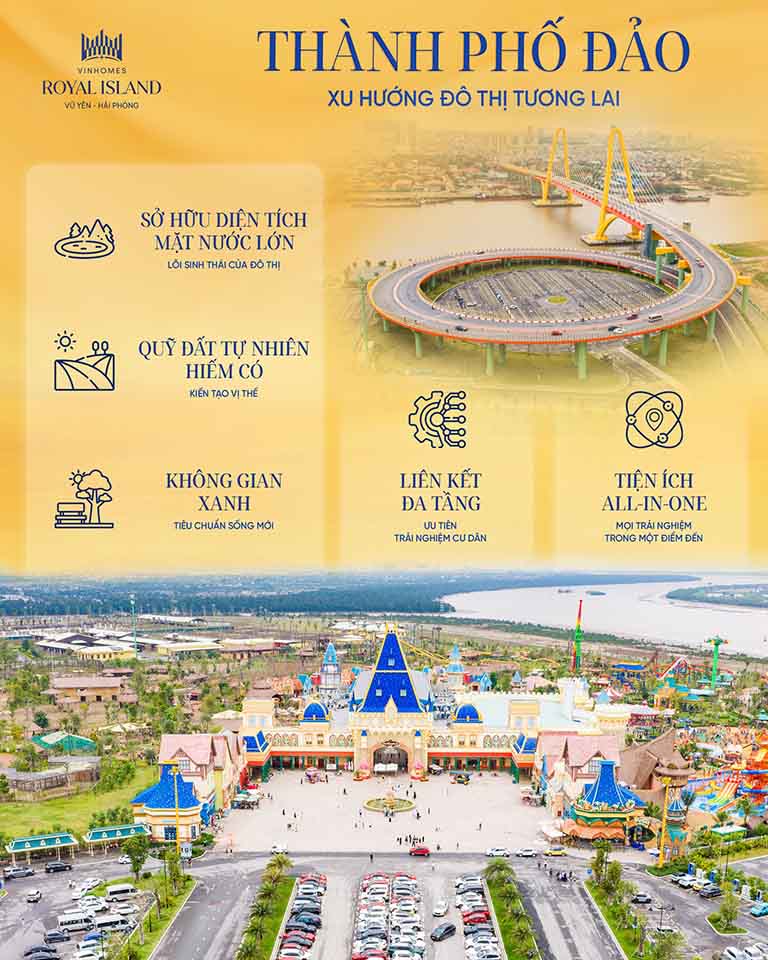 Vinhomes Royal Island | Thành phố đảo- xu hướng đô thị tương lai