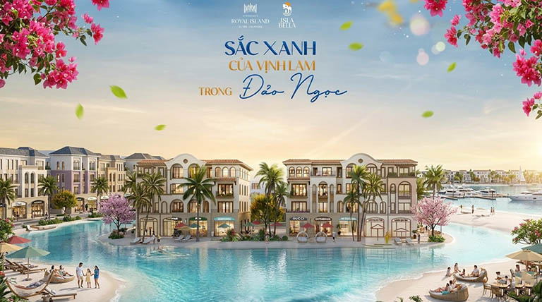 isla bella sac xanh cua vinh lam trong dao ngoc 2
