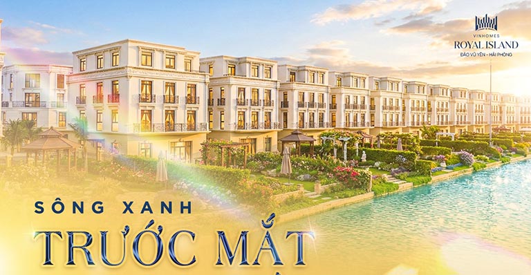 Bản giao hưởng độc quyền Nhà vườn Đảo Vua | Sông xanh trước mắt, vườn sau mát mẻ