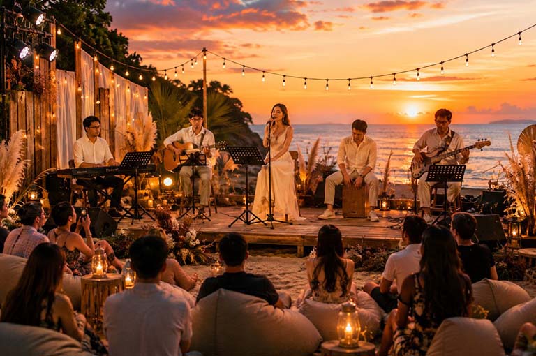 Đại Nhạc Hội Sunset Show 2026 | Bản hoà ca hoàng hôn giữa lòng đảo Isla Bella 23 dai nhac hoi sunset show 2026 vinhomes royal island 2