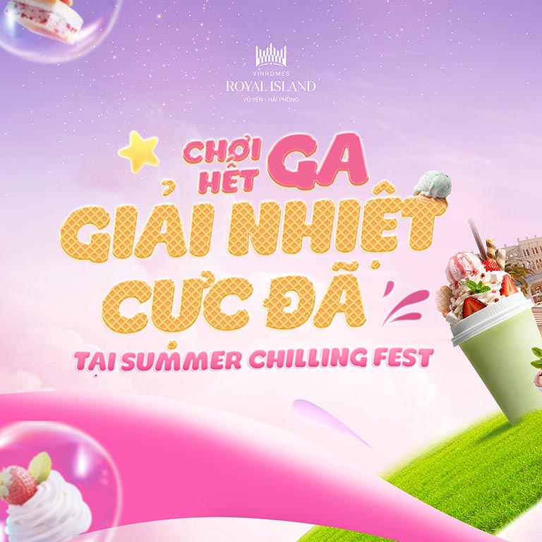 Cẩm nang phá đảo ngày hội kem Vinhomes Royal Island Vũ Yên 2026 2 le hoi kem vinhomes royal island 9
