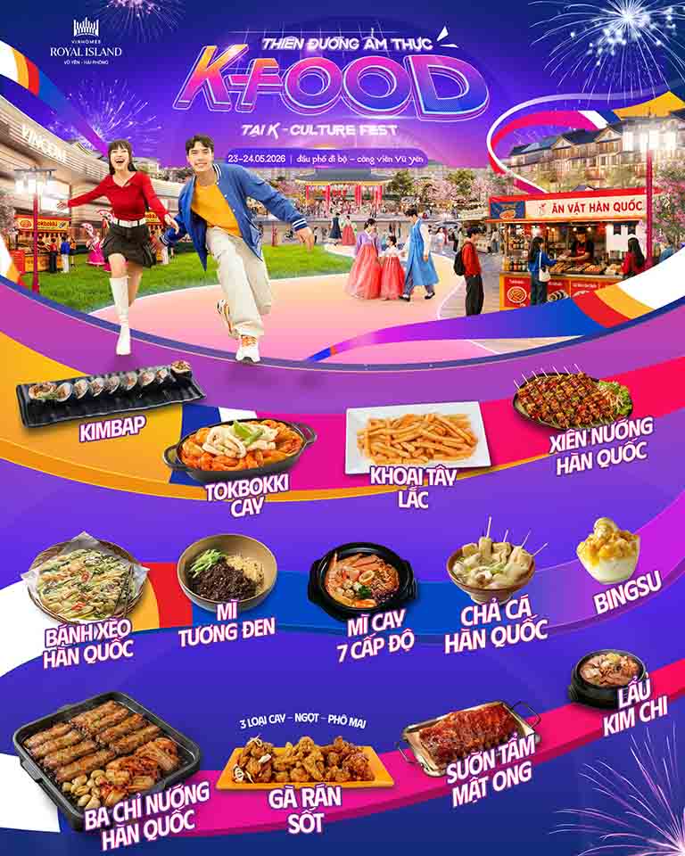 Cẩm nang “oanh tạc” Ngày hội văn hoá Hàn Quốc tại Vinhomes Royal Island 48 ngay hoi van hoa han quoc vinhomes royal island 11